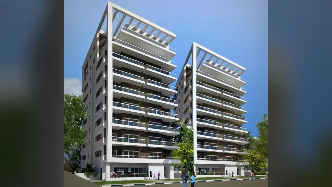 הדמיית בנייני המגורים בהרב בלוי 28–30, פתח תקווה